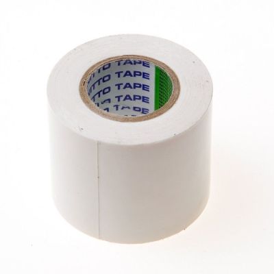 Isolatietape wit 50mm x 10 meter