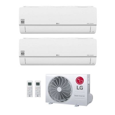 LG Duo-Split Wand Airco 9000+18000